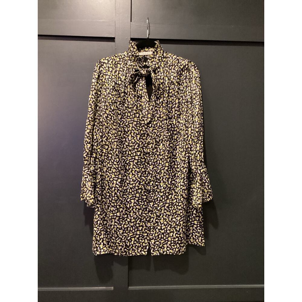 Alice + Olivia Black and Cream Mini Dress - Picture 3 of 9